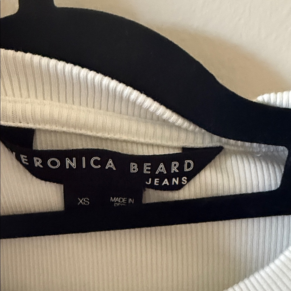 Veronica beard size xs Women's White Long Sleeve Top - Picture 2 of 4